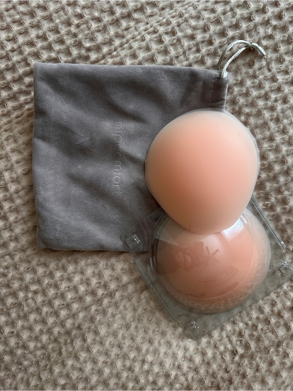 Silicone Foam Nipple Covers - Nude Peach